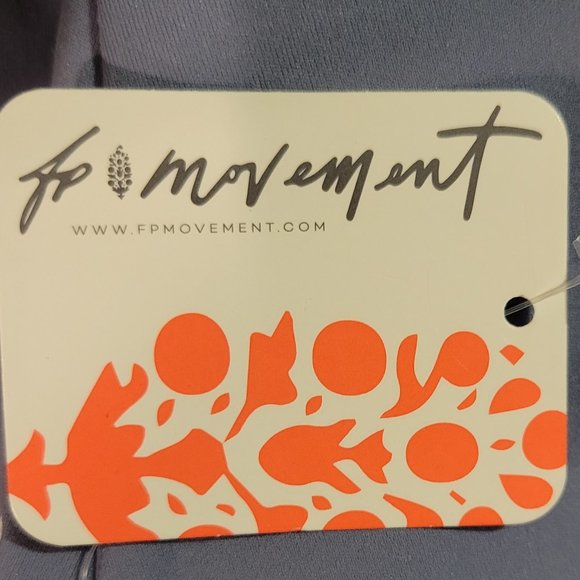 NWT - FP MOVEMENT BY FREE PEOPLE YOGA PANTS BLUE GRANITE SIZE SMALL - NWT - Picture 7 of 8